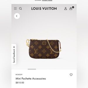 Louis Vuitton Mini Pochette